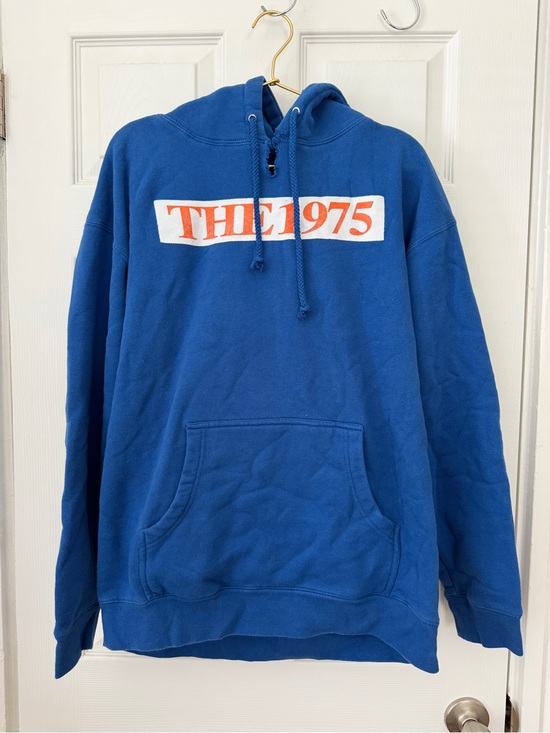 Tops - The 1975 Blue Logo Hoodie